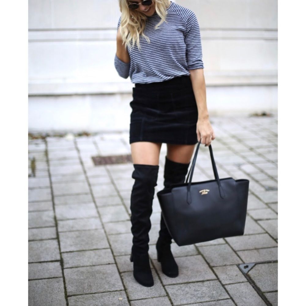 Free People Modern Femme Mini Corduroy Skirt